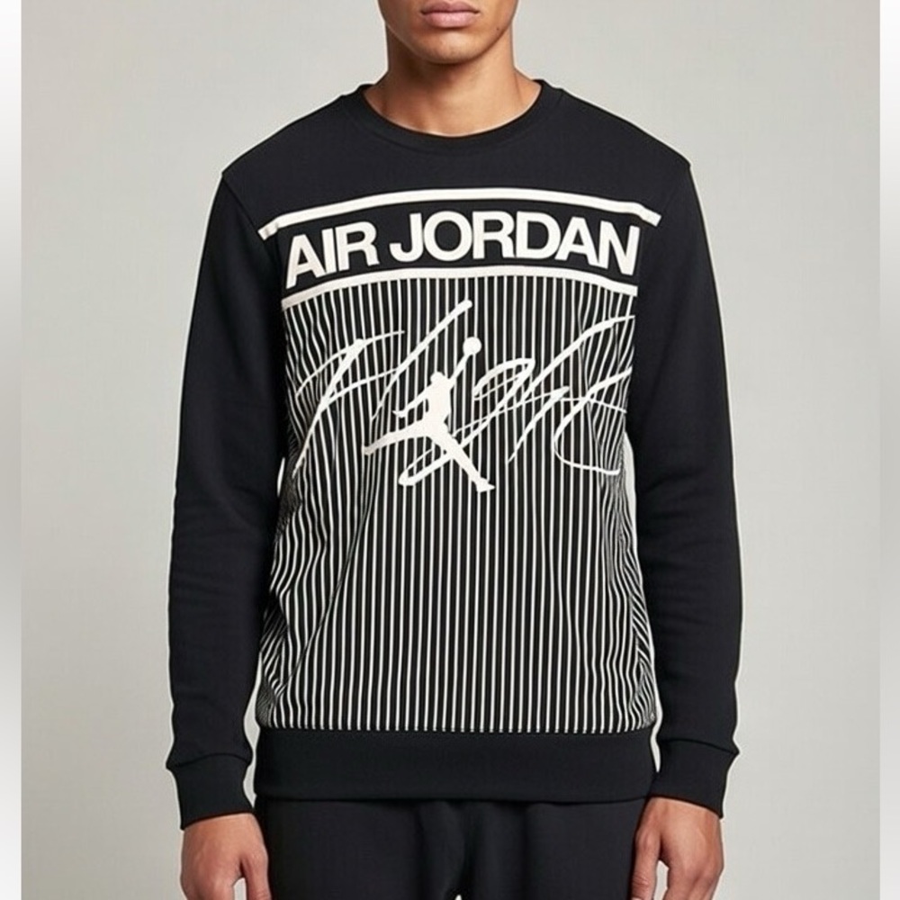 Jordan Flight Classic Crewneck Sweater In Large